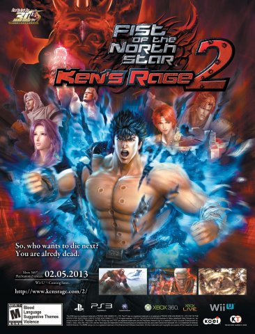 Fist of the North Star: Ken's Rage 2 (February 2013)