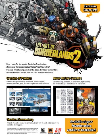 Art of Borderlands 2, The (February 2013)