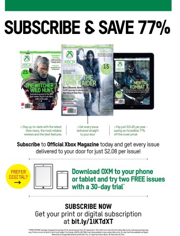 Official Xbox Magazine subscriptions (May 2015)