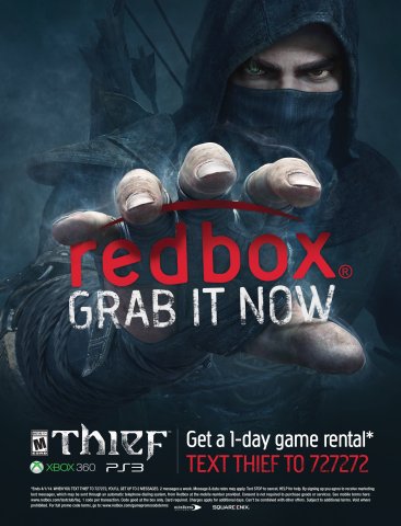 Redbox Thief rentals (April 2014)