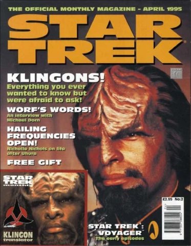 Star Trek The Official Monthly Magazine 002 (April 1995)