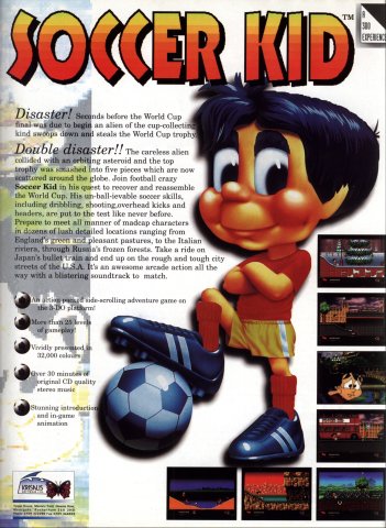 Soccer Kid (December 1994) (UK)