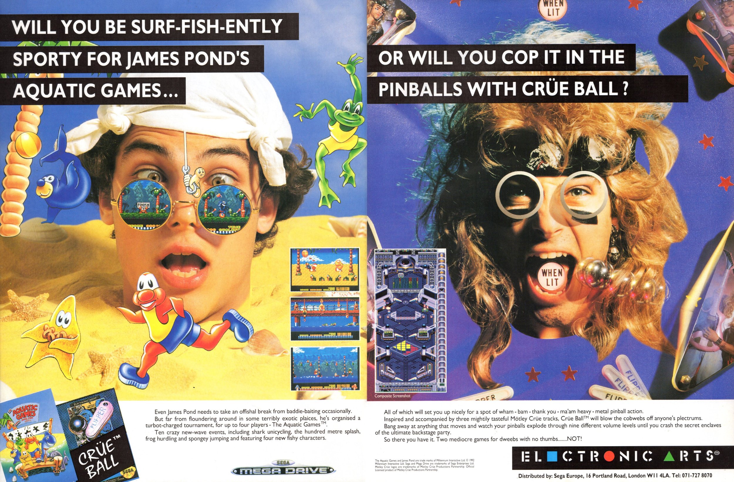 Aquatic Games, The (November 1992) (UK)