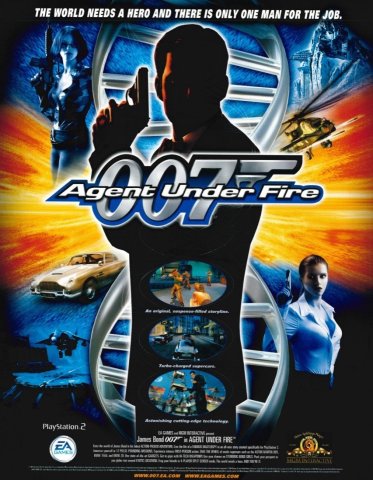 007 Agent Under Fire (December 2001) (UK)