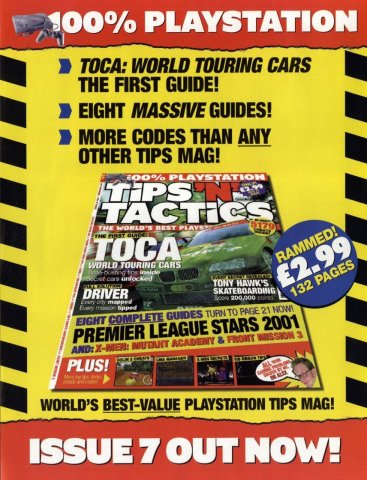 100% Playstation Tips 'N' Tactics (September 2000) (UK)