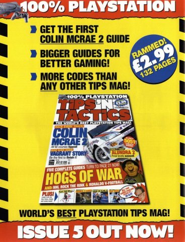 100% Playstation Tips 'n' Tactics (August 2000) (UK)