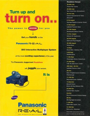 3DO - Turn up and turn on.. (August 1994) (UK)