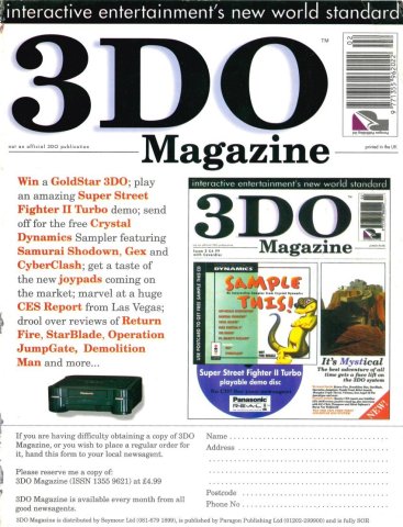 3DO Magazine Issue 02 (1995) (UK)