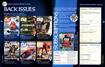 64 Magazine subscriptions & back issues (December 1997) (UK)