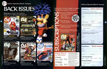 64 Magazine subscriptions & back issues (November 1997) (UK)