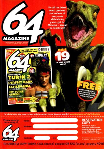 64 Magazine issue 19 (October 1998)