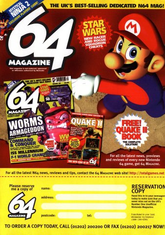 64 Magazine issue 30 (September 1999) (UK)