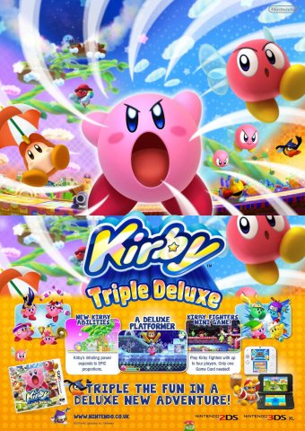 Kirby: Triple Deluxe (May 2014) (UK)