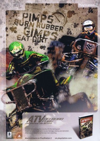 ATV Offroad Fury Pro (August 2008) (UK)