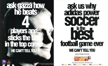 Adidas Power Soccer (June 1996) (UK)