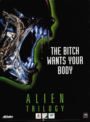 Alien Trilogy (May 1996) (UK)