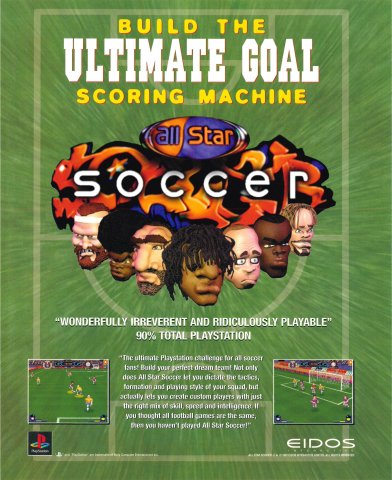 All Star Soccer (August 1997) (UK)