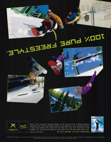 Amped: Freestyle Snowboarding (March 2002) (UK)