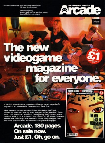 Arcade Issue 1 (December 1998) (UK)