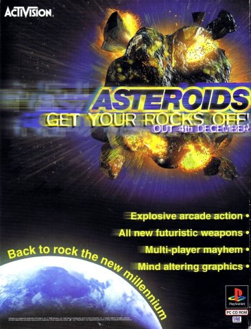 Asteroids (January 1999) (UK)