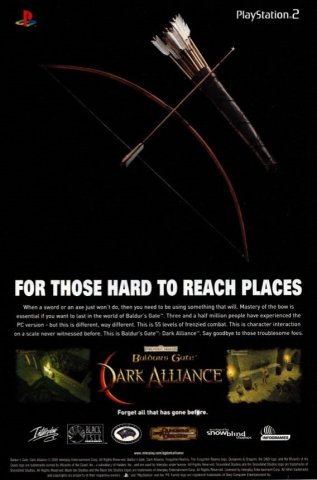 Baldur's Gate: Dark Alliance (December 2001) (UK)