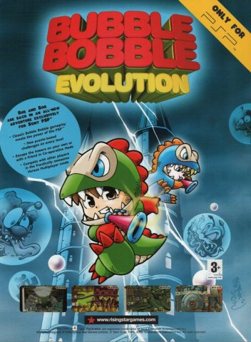 Bubble Bobble Evolution (December 2006) (UK)