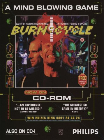 Burn:Cycle (November 1995) (UK)