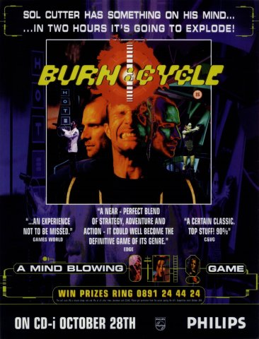 Burn:Cycle (December 1994) (UK)