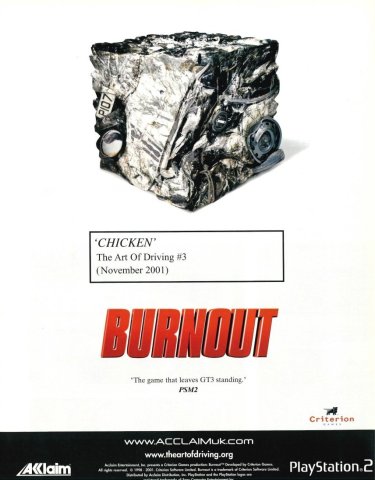 Burnout (December 2001) (UK)