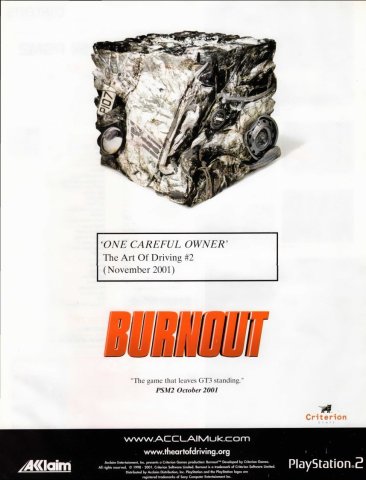 Burnout (December 2001) (UK)