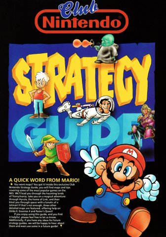 Club Nintendo Strategy Guide