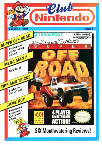 Club Nintendo Volume 3 Issue 1 (February 1991)