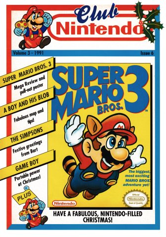 Club Nintendo Volume 3 Issue 6 (December 1991)