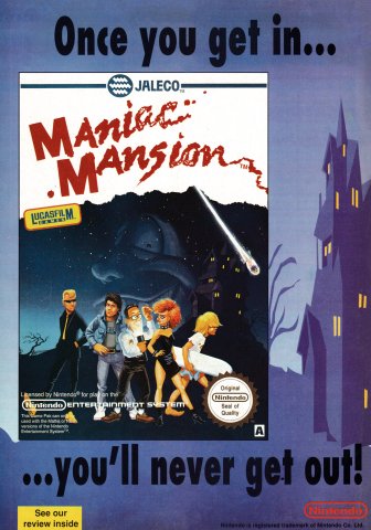 Maniac Mansion (February 1992) (UK)