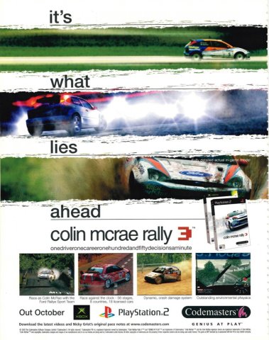 Colin McRae Rally 3 (October 2002) (UK)