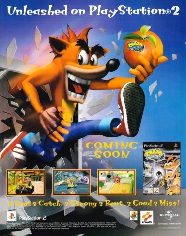 Crash Bandicoot: The Wrath of Cortex (December 2001) (UK)