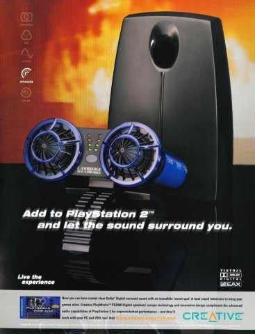 Creative PlayWorks PS2000 Digital Speakers (December 2000) (UK)