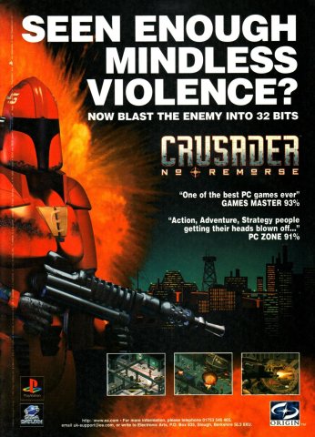 Crusader: No Remorse (January 1997) (UK)