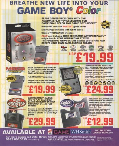 Datel Accessories (Winter 1999) (UK)