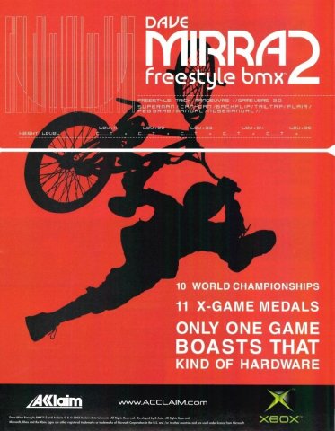 Dave Mirra Freestyle BMX 2 (March 2002) (UK)