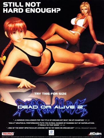 Dead or Alive 2 (July 2000) (UK)