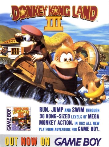 Donkey Kong Land III (December 1997) (UK)