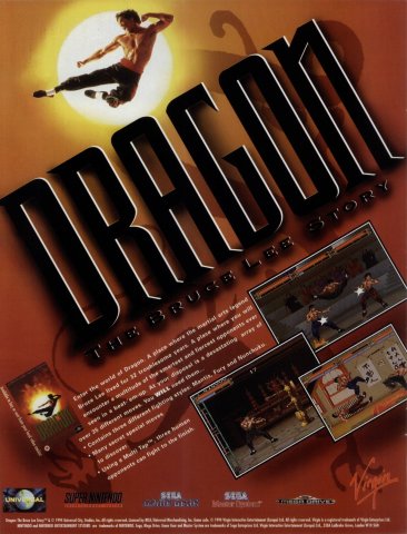 Dragon: The Bruce Lee Story (December 1994) (UK)