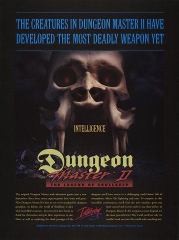 Dungeon Master II: The Legend of Skullkeep (January 1995) (UK)