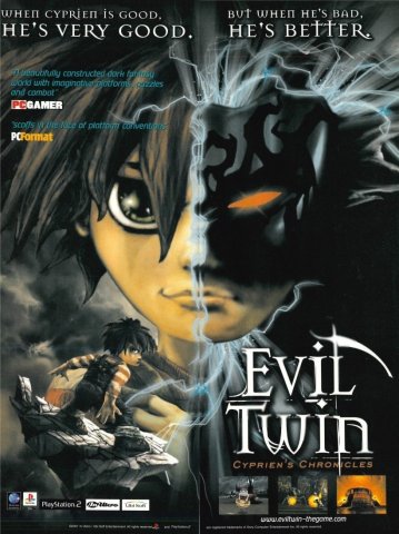 Evil Twin: Cyprien's Chronicles (December 2001) (UK)