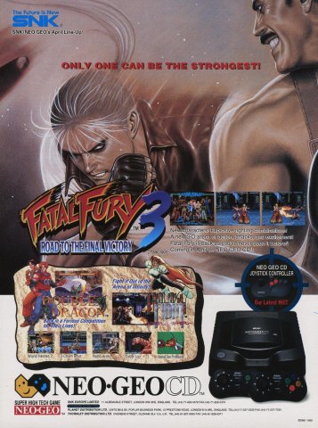 Fatal Fury 3: Road to the Final Victory (June 1995) (UK)