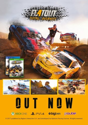 FlatOut 4: Total Insanity (November 2017) (UK)