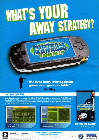 Football Manager Handheld (March 2006) (UK)