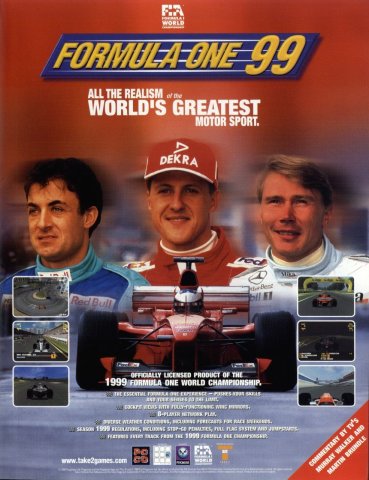 Formula One 99 (January 2000) (UK)