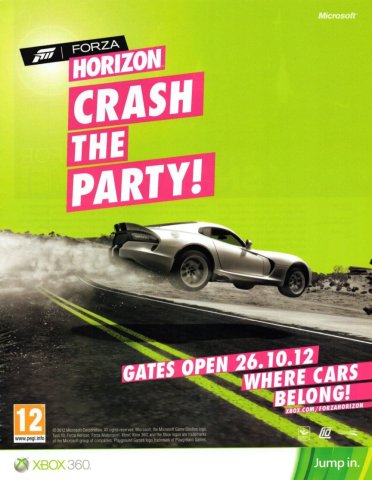 Forza Horizon (September 2012) (UK)